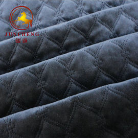 2018 new design ultrasonic quilted knitted velvet fabric