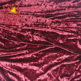 china factory weft knitted velvet/velour/crush velvet for garment and chair cover