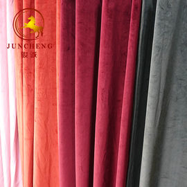 China factory Luxury Super Soft blackout Velvet Curtain for Living Room