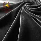 240gsm Polyester knitted Velvet Fabric for 2018 Fashion Wear