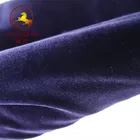 purple 4 Way Stretch Polyester Spandex Korean Velvet Fabric