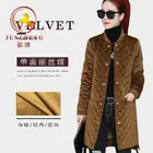 2018 New arrival Quilted italian Velvet Fabric for winter coat