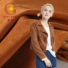 China factory wholesale suede fabric for winter coat