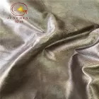 2019 new design bronzing faux suede leather fabric for sofa