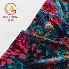 Factory Direct Custom Design Digital Print Burnout Silk Velvet Fabric