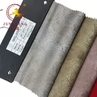 100 polyester glue embossed super soft velvet fabric for furniture