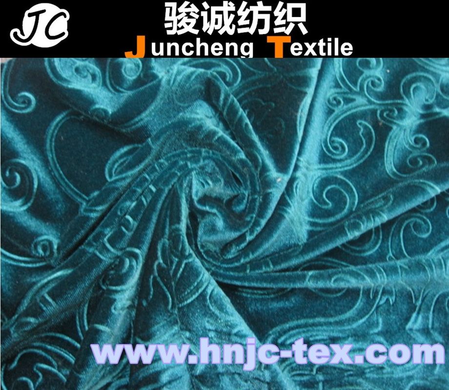 emboss non-inverted velvet flower fabric for decoration/ sofa upholstery /apparel