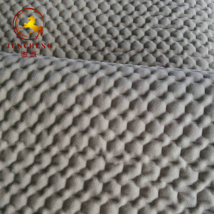 Bone pattern ultrasonic fabric for upholstery