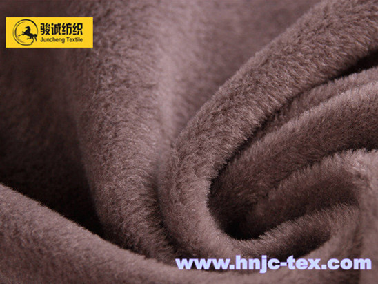 Polyester jacquard weave short pile micro velvet for upholstery, sofa and apparel