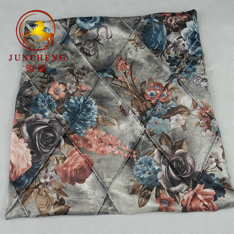 2018 new design crepe velvet cushion cover for wholesale