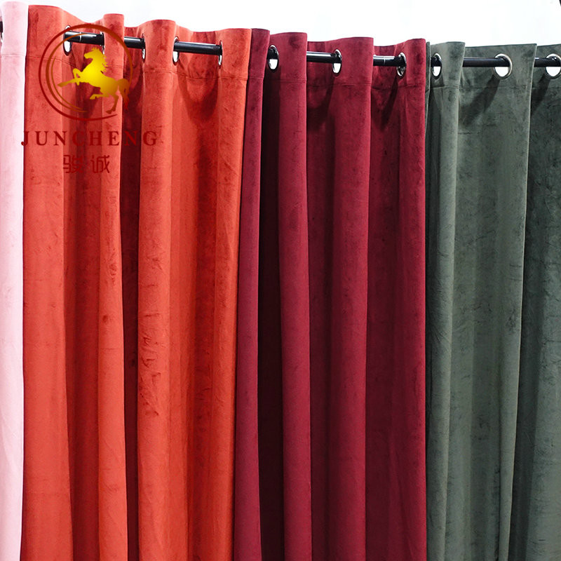 2018 popular holland velvet curtain wholesale