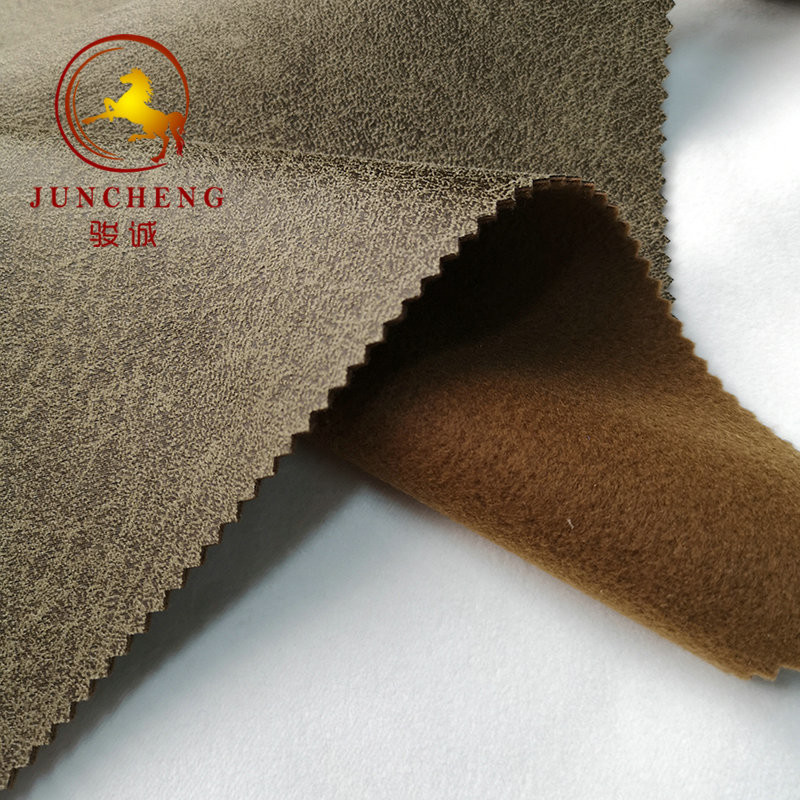 luxury embossed suede fabric for USA Market